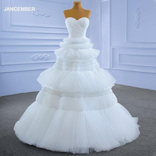 RSM67308 Quick Free Shipping Wedding Gowns Sweetheart Long Sleeve Ball Flowers Vestido Elegante Mujer Para Invitada Boda