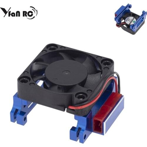1 Pcs Traxxas slash 4x4 2WD brushless electric regulator special modified radiator radiator radiator fan upgrade accessories