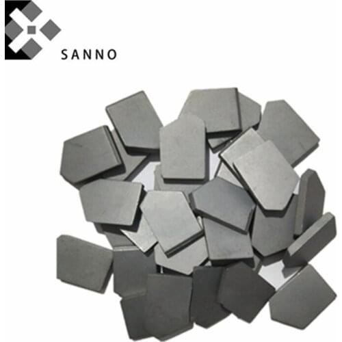 1KG/pack YG8 / YG6 / YG11C S122 / YG8C S226 / S119 cnc carbide welding blade brazen inserts geological mine coal drilling tips