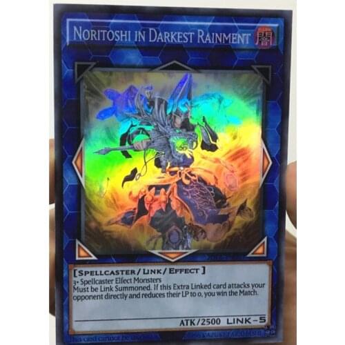 Yu Gi Oh Noritoshi in Darkest Rainment 2018 Prize English DIY Toys Hobbies Hobby Collectibles Game Collection Anime Cards