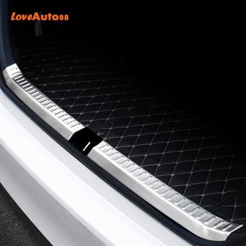 For Toyota Camry 2021 2018 2019 2020 Car Rearguards Rear Bumper sill Protector Cover 2PCS