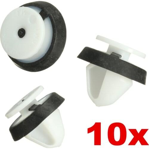 10x Car Interior Door Panel Card Trim Fastener Clips Rivet Retainer For Citroen C2 C8 C3 C4 Picasso for Peugeot 307 206 508