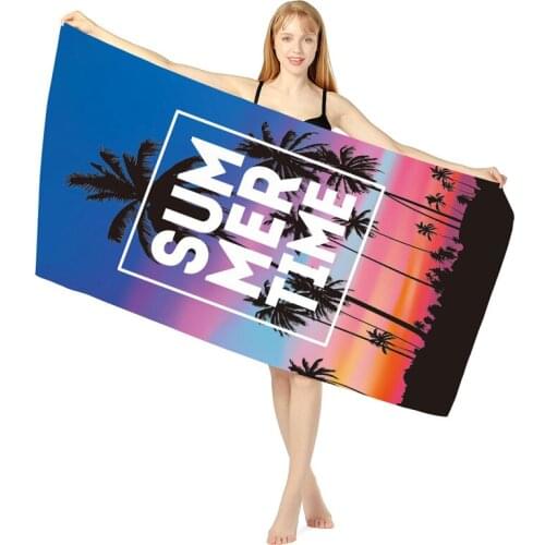 2021 Beach towel Quicky-dry Microfiber Bath Towels Beach cushion 160x80cm bath towel Yoga mat sand free Beach towel