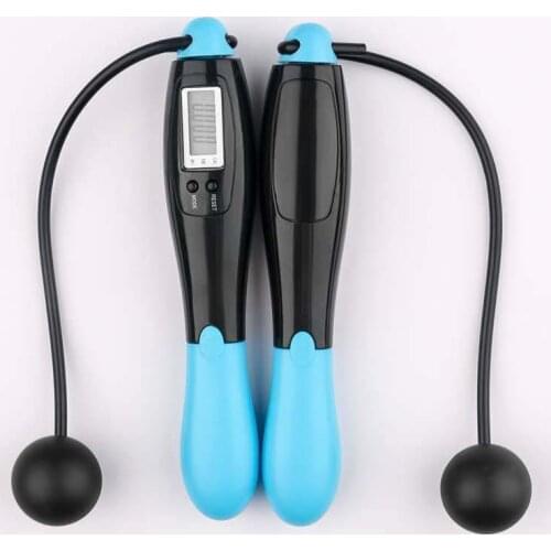 Cordless Jump Ropes Smart Electronic Digital Wireless Skip Rope Calorie Consumption Fitness Body Building Exercise Jumping Rope