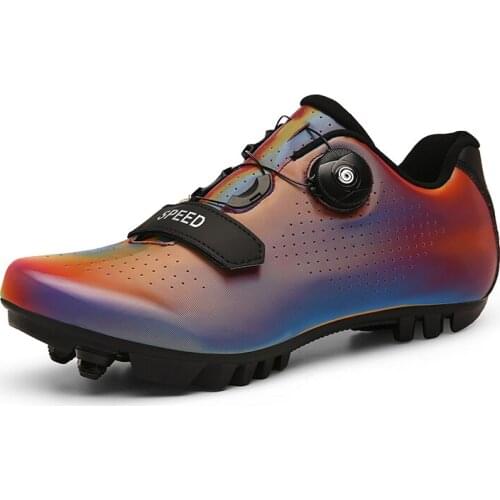 BETOOSEN Moutntain Cycling Shoes Mens Womens MTB Bike Shoes Quick Lace Self-Locking SPD Cleat Compatible