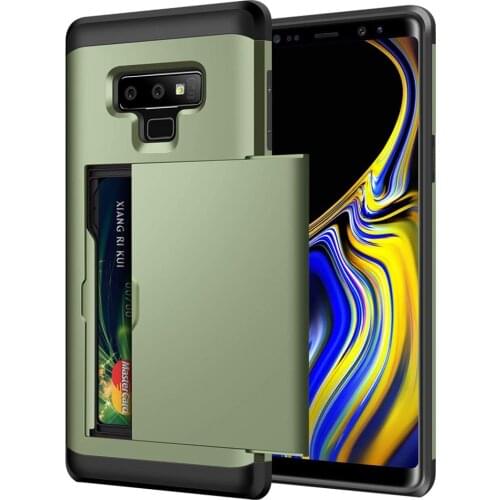 For Samsung Note 9 Case Note 8 Wallet Case Card Slot Holder Dual Layer Cover For Samsung Note 9 Note9 SM-N960F Note 8 Note8 N950