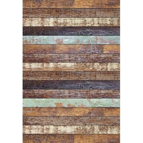 Colored Wooden Floor Photography Backdrops Vinyl Cloth Computer Printed Backgrounds for Photo Studio Photo Shoot Customized