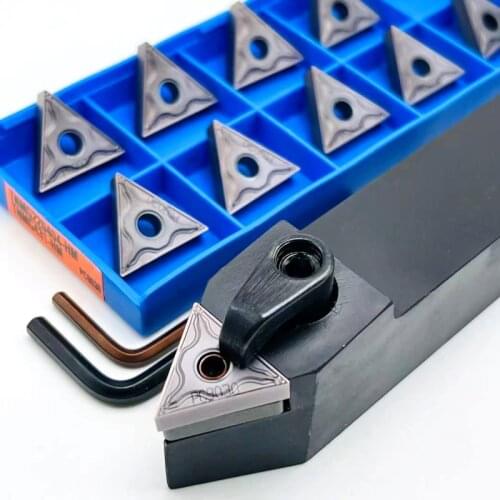 Tool holder MTENN2525M22 right-angle tungsten steel MTENN turning tool holder+TNMG220404 TNMG220408 carbide insert turning tool