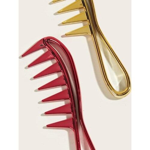 E7CF Wide Tooth Detangling Comb Anti-Static Detangle Shower Combs Styling Tool