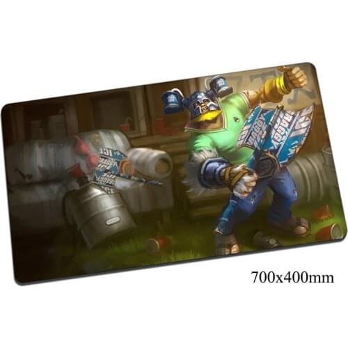 HD pattern Olaf mouse pad 700x400mm gaming mousepad gear lol gamer mouse mat pad Berserker game computer large mouse play mats