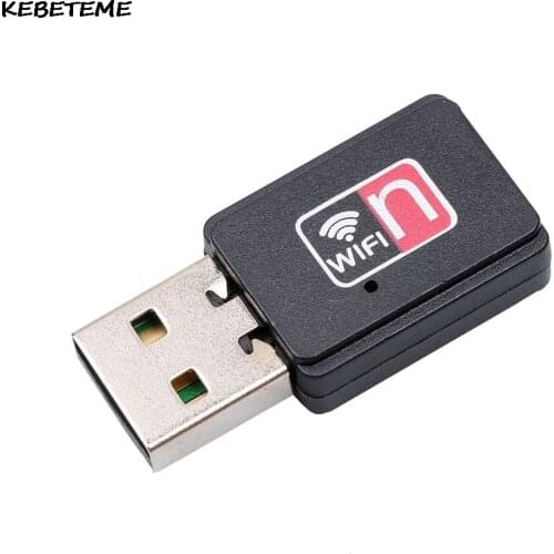KEBETEME Mini USB 150M Network LAN Card 150Mbps WiFi Wireless Adapter conventer 802.11 n / g / b for laptop notebook macbook