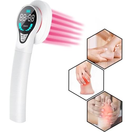 Multifunction Acupuncture Laser Pain Relief for Back Neck Knee Arthritis Handy Cure Sports Injury Massager for Body