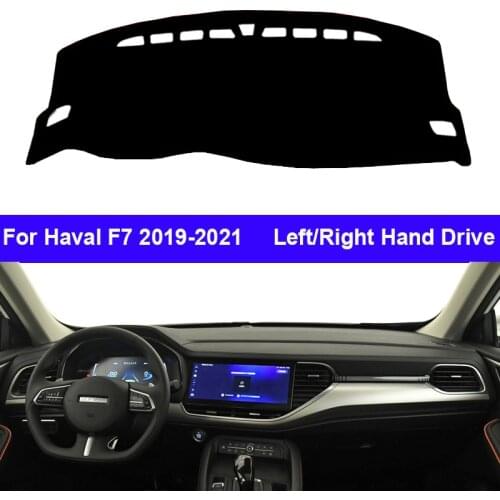 Car Auto Inner Dashboard Cover Cape For Haval F7 2019 2020 2021 Center Console Protector Carpet Dashmat Reduce Sun Shade