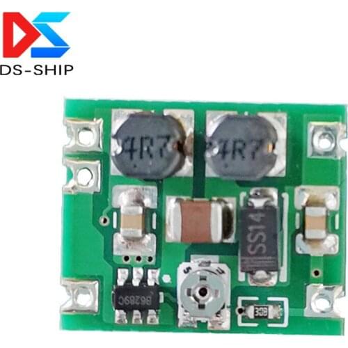 Small DC3V-15V DC-DC regulated power supply module, adjustable boost and buck regulator module can be used for laboratory power