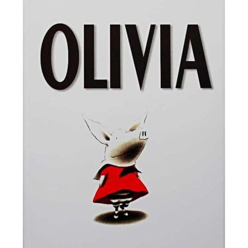 Olivia By Ian Falconer Educational English Picture Book Learning Card Story Book For Baby Kids Children Gifts