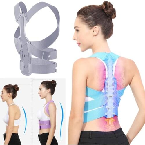 Brace Support Belt Adjustable Back Posture Corrector Clavicle Spine Back Shoulder Lumbar Posture Correction Corset For Posture