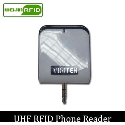 UHF RFID portable reader VIKITEK VFR01 Headset hole can be used to sampling inspection handheld mini micro reader writer