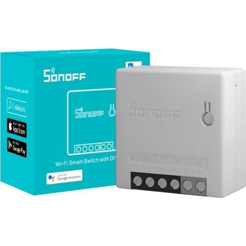 SONOFF MINIR2 Wireless Wifi DIY Mini R2 Switch 2 Way Wiring Smart Home Automation,Support EWeLink APP Alexa Google Home