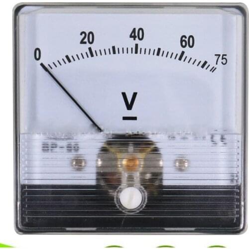 CALT CALT Welding machine voltmeter BP-60N DC75V anti-vibration pointer voltmeter CE certification 2093