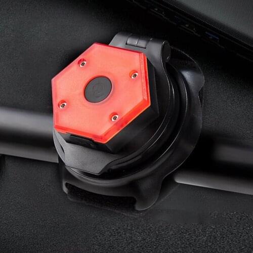 Bicycle Smart Auto Brake Sensing Light IPx6 Waterproof LED Charging Taillight Bike Rear Light With Wrist Strap Arm 360 Swivel