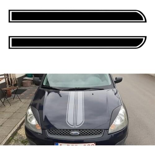 Universal Vinyl Sticker Hood Decal Car Sticker Racing Strips Decoration For BMW MINI Frod Audi Mercedes Honda Toyota Fiat All