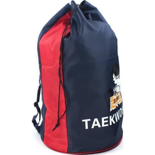 Good Quality Black Taekwondo Bag Martial Arts MMA Protector Suit Bag for Kids Adult WTF TKD Backpack Training Outdoor Sports Bag