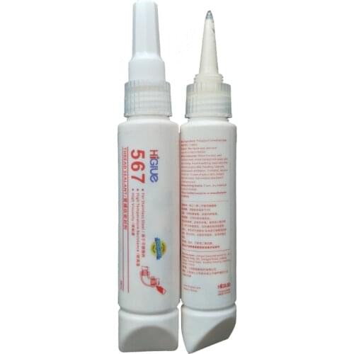 HiGlue 567 High Temperature Tapered Pipe Thread Sealant 50ml*1pcs