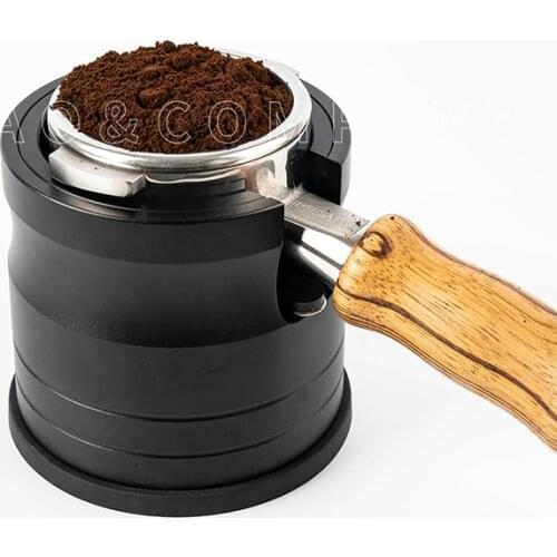 Watchget Coffee Machine handle Holder Coffee Powder Distribution Tool Coffee Machine Handle Holder Base
