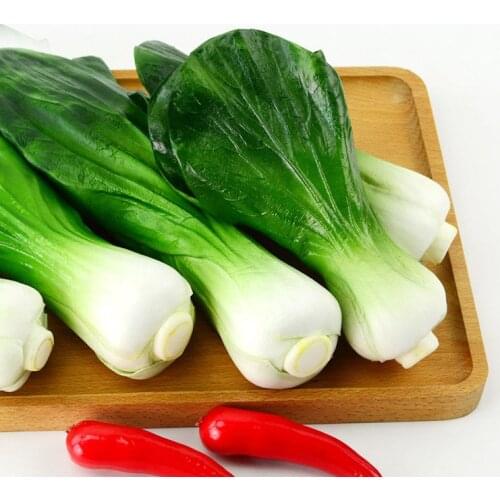 050 Simulated green vegetableshigh imitation green vegetables rapeseed seudo-green vegetables model PU simulation vegetable