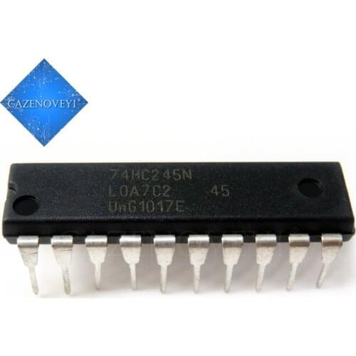 10pcs/lot SN74HC245N SN74HC245 74HC245N 74HC245 DIP-20 In Stock