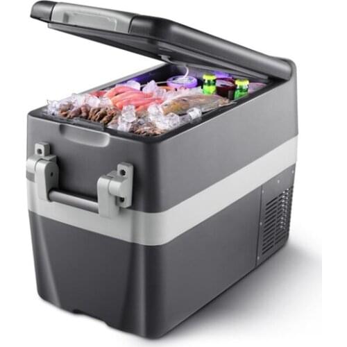 Car Refrigerator 40L Refrigeration Car For Off-road Vehicles Car Home Small Compressor Can Freezer Refrigeration Up -18 Degrees