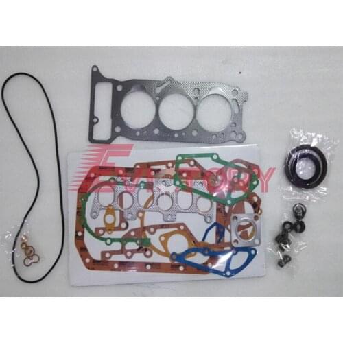 For HITACHI ISUZU 3KR2 rebuild overhaul cylinder head valve spring+ complete cylinder head gasket kit