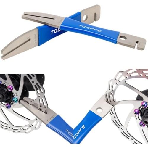 Mountain Bicycle Disc Brake Wrench Rotor MTB Stainless Steel Alignment Truing Tool Bike Maintenance Repair Tool Kit Accessories