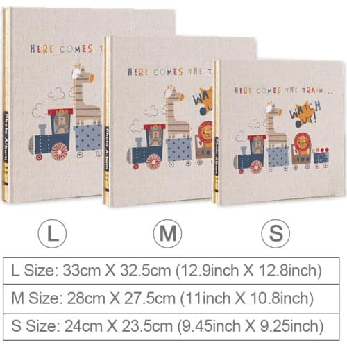 Bookshelf Photo Albums for Family Travel Graduation Self Adhesive DIY Photo Album 40 Pages Linen Hardcover Magnetic A4 Scrapbook