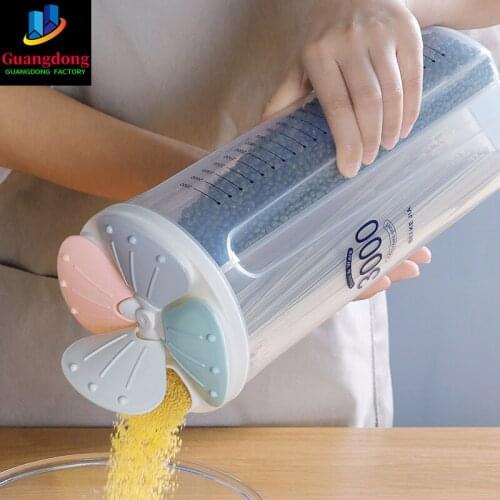 Kitchen Storage Tank Sealed Tank Storage Box Compartment Transparent Box Plastic Food Storage Box storage containers