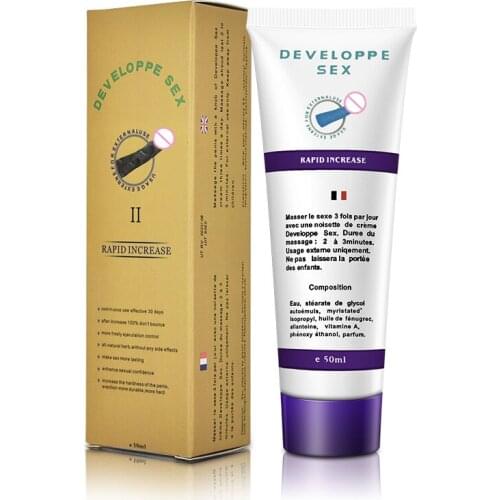 HOT 50ML Developpe Penis Enlargement Cream Male Lubricant Sex oil penis enlargement thickening Penis Enlargement Cream