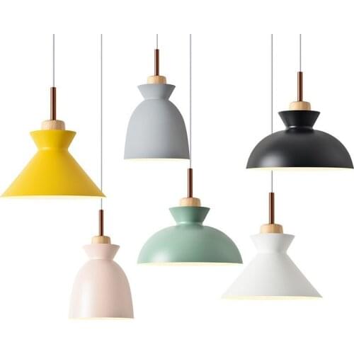 LukLoy Modern Colourful Pendant Light Pendant Lamp Hang Light for Foyer Dining Table Bedroom Living Room Studio Island Cafe Bar