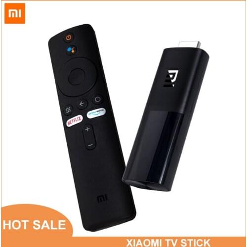 Original Xiaomi Mi TV Stick Android TV 9.0 4-core 1080P HD Dolby DTS Sound Dual Decoding 1GB+8GB Google Assistant Netflix