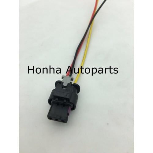3C0973203 Flat Housing Connector Plug 3-pin Wiring Harness