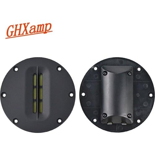 GHXAMP 4 INCH Portable Ribbon Tweeter Aluminum Belt Treble Diaphragm LoudSpeaker Ribbon Tweeter Soundboox DIY 8OHM 15W 30W 2PCS