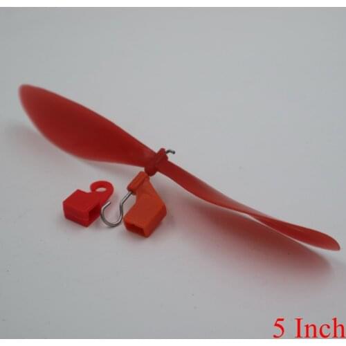 New Arrival 5" 7" Rubber Powered propeller for Powered airplane