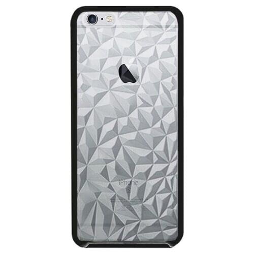 Clear Diamond iPhone 6 Plus silicone case-2 colors