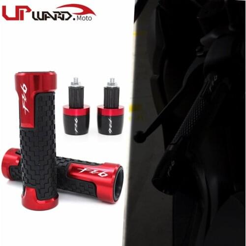 7/8'' 22mm Motorcycle Handlebar Grips Handle Bar Cap End Plug For YAMAHA FZ6 FAZER FAZER600 FZ6S FZ6N FZ6S2 FZ6R S2 SJ6S FZ600