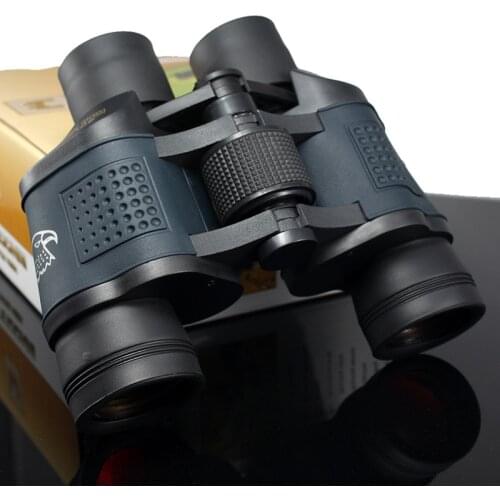 Outdoor sports binoculars 80X80 distance 15000m HD telescope optical glass lens hunting motion range low light night vision