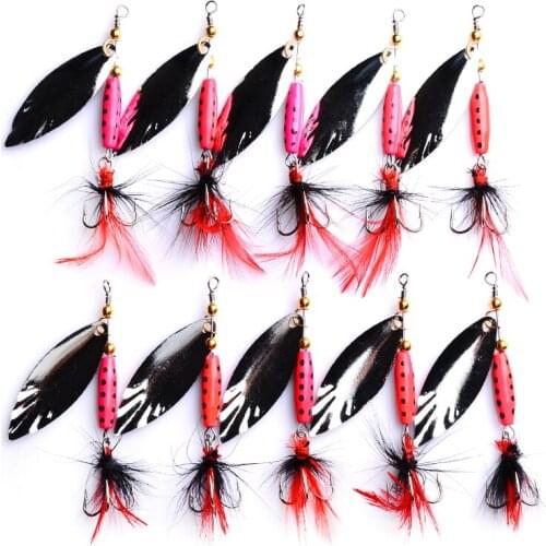 1pcs Colorful Spinner Fishing Lures Wobblers CrankBaits Jig Metal Sequin Trout Spoon Pesca Isca Artificial Hard Baits