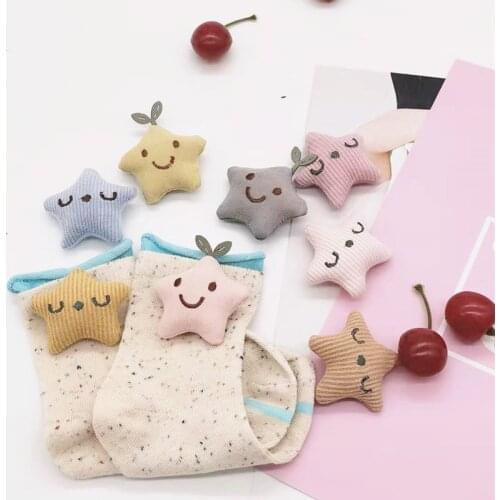 10pcs/lot DIY Handmade Cute star Padded Patches Appliques For Clothes Sewing Supplies DIY Hair Decoration