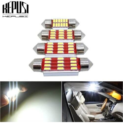 2x Festoon C5W LED Bulb For Kia Rio K2 K3 Ceed Sportage 3 Sorento Cerato Armrest Picanto Soul Optima Canbus Car Interior Light