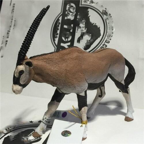 1/12 Soldier scene accessories simulation animal model African antelope model soldier and antelope