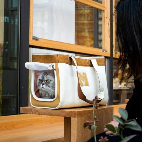 Dog Accessories Little Cat Travel Small Chihuahua Carrying Case Pet Carrier Transporter Carry Shoulder Bags Handbag Dogs Young