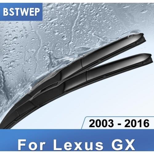 BSTWEP Hybrid Hybrid Wiper Blades for Lexus GX Series GX460 / GX470 Fit Hook Arms